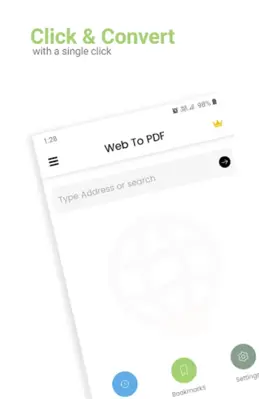 Web To PDF, HTML Converter android App screenshot 4